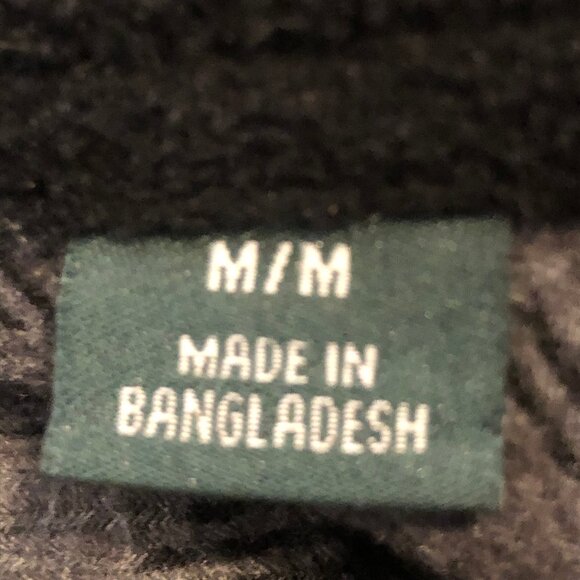 Orvis Classic Collection Flannel Shirt — Black & Gray Plaid, Timeless - Picture 10 of 14